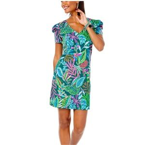 Lilly Pulitzer Aleece Dress Sunshine Jungle